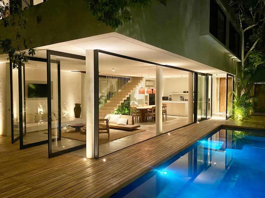 Casa Areca, Awarded Architectural Villa Located In A Secured Gated Community, With Concierge Services Tulum Exterior photo
